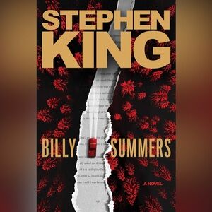 Billy Summers by Stephen King novel book hardcover